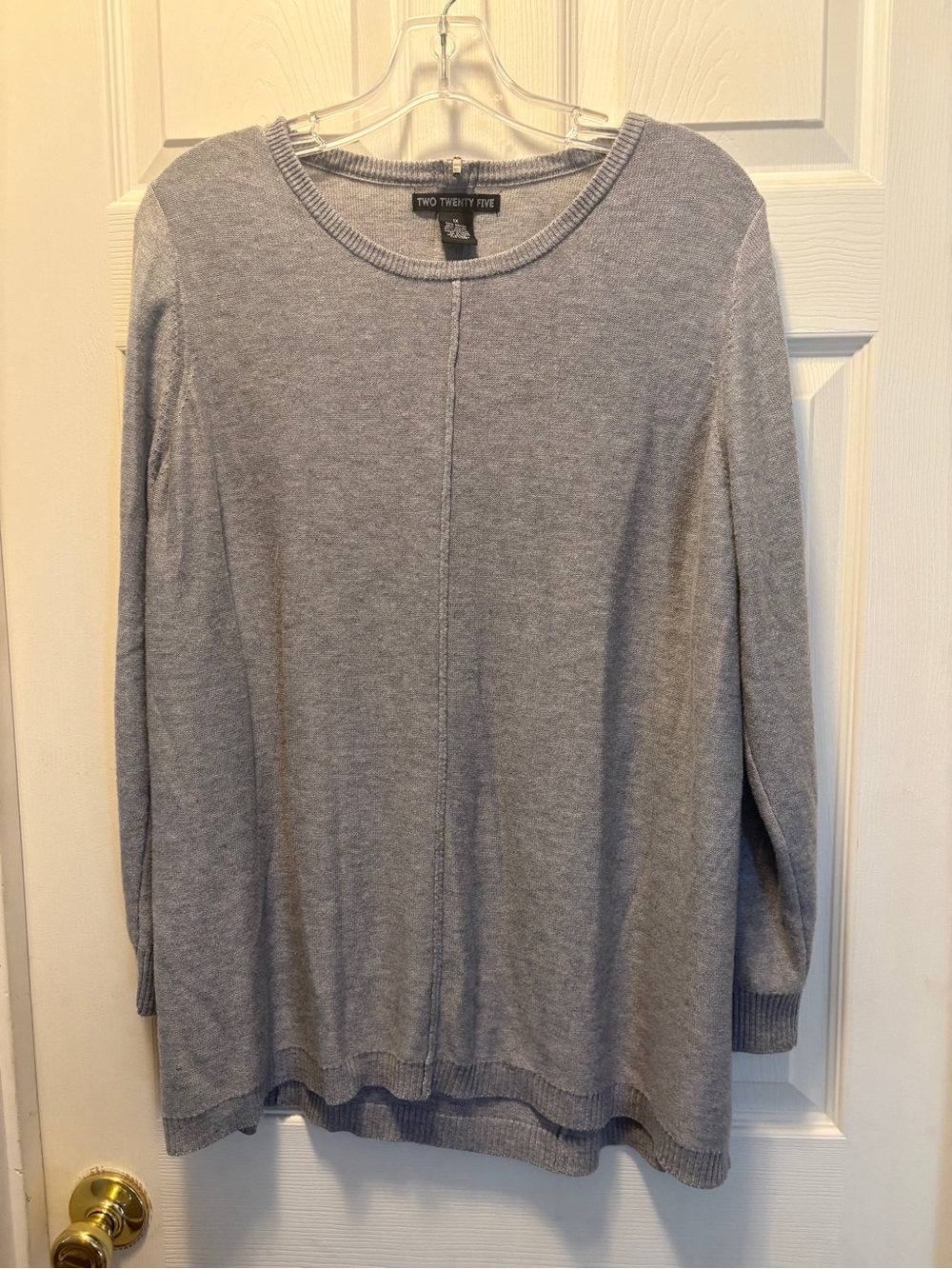 Women's Light Grey Two Twenty Five Sweater